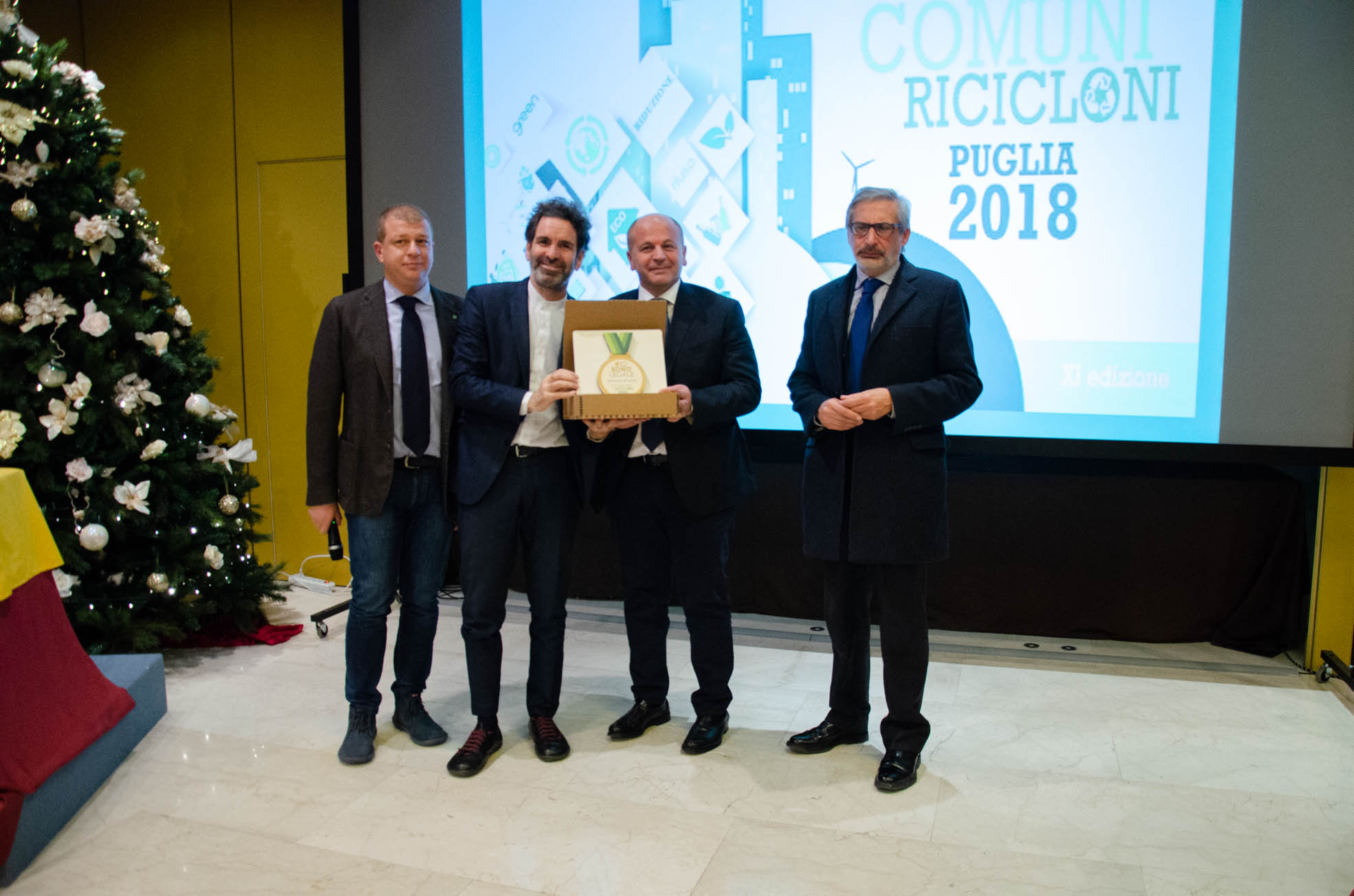 Premiazione 11^ Edizione Comuni Ricicloni Puglia 2018