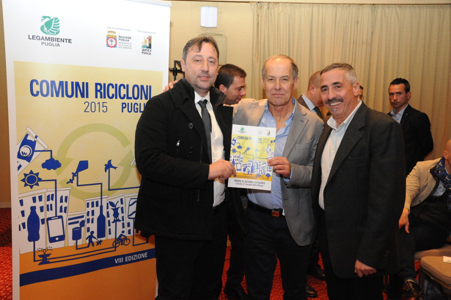 Comuni Ricicloni Puglia 2015