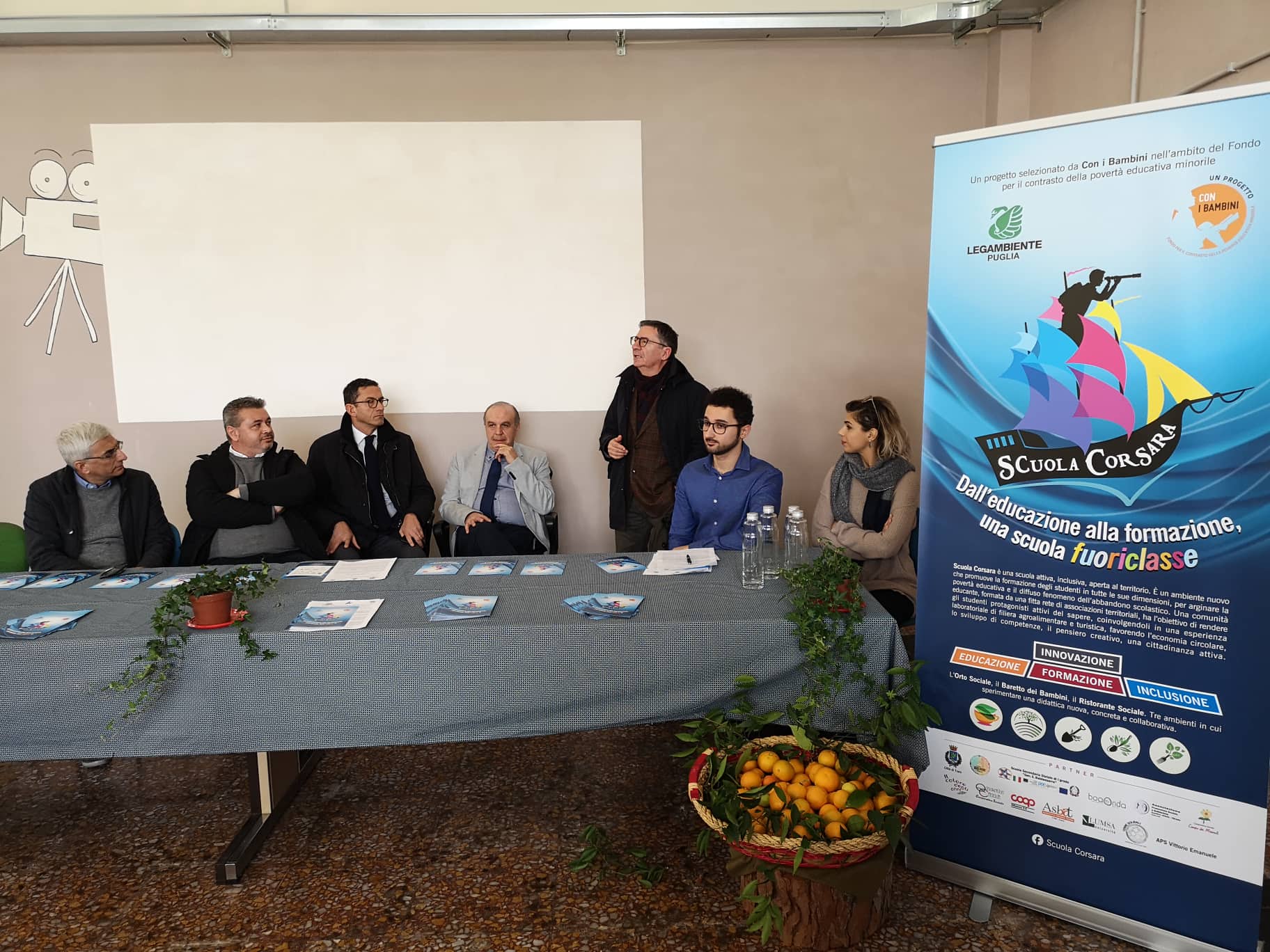 Presentazione progetto "Scuola Corsara" a Trani