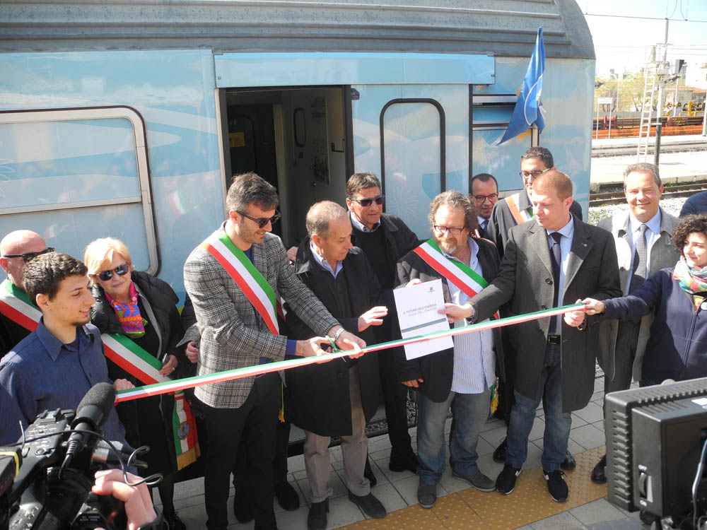 Treno Verde 2016 inaugurato a Barletta