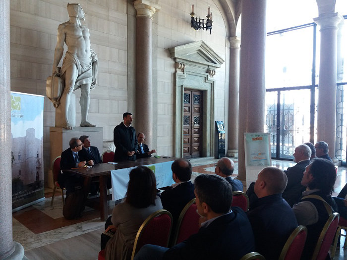 Conferenza stampa Sassi - Castel del monte