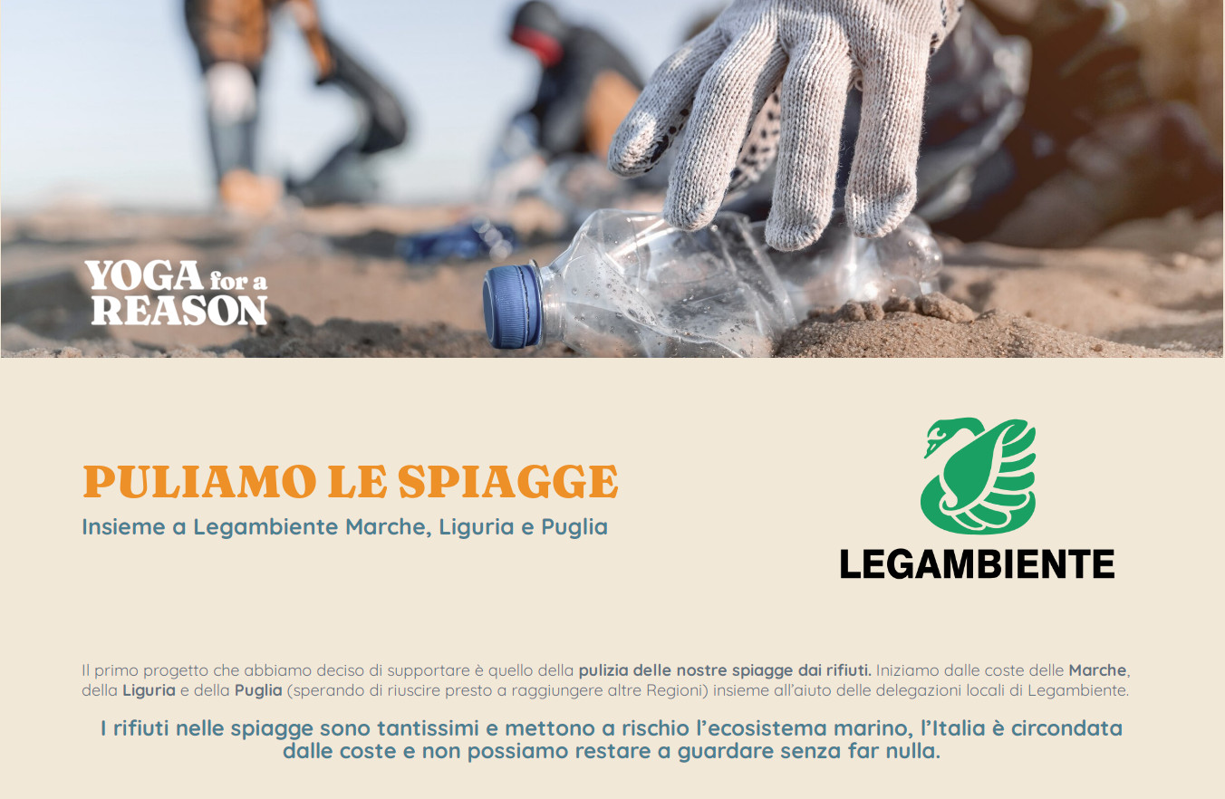 Puliamo le Spiagge - Yoga for a Reason